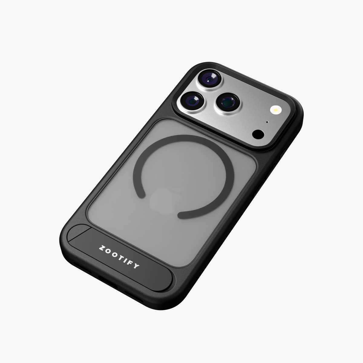 Frostand – Black Frosted MagSafe Case Cover with Kickstand for iPhone 18 Pro Max