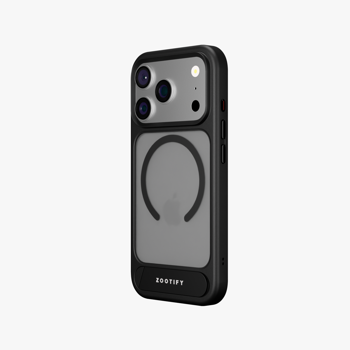 Frostand – Black Frosted MagSafe Case Cover with Kickstand for iPhone 18 Pro Max