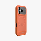 Frostand – Orange Frosted MagSafe Case Cover with Kickstand for iPhone 18 Pro