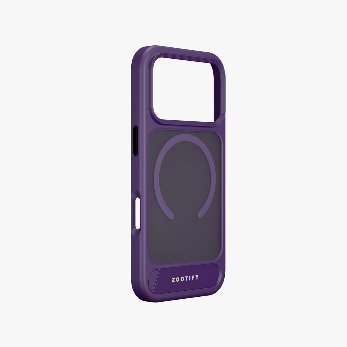 Frostand – Purple Frosted MagSafe Case Cover with Kickstand for iPhone 18 Pro