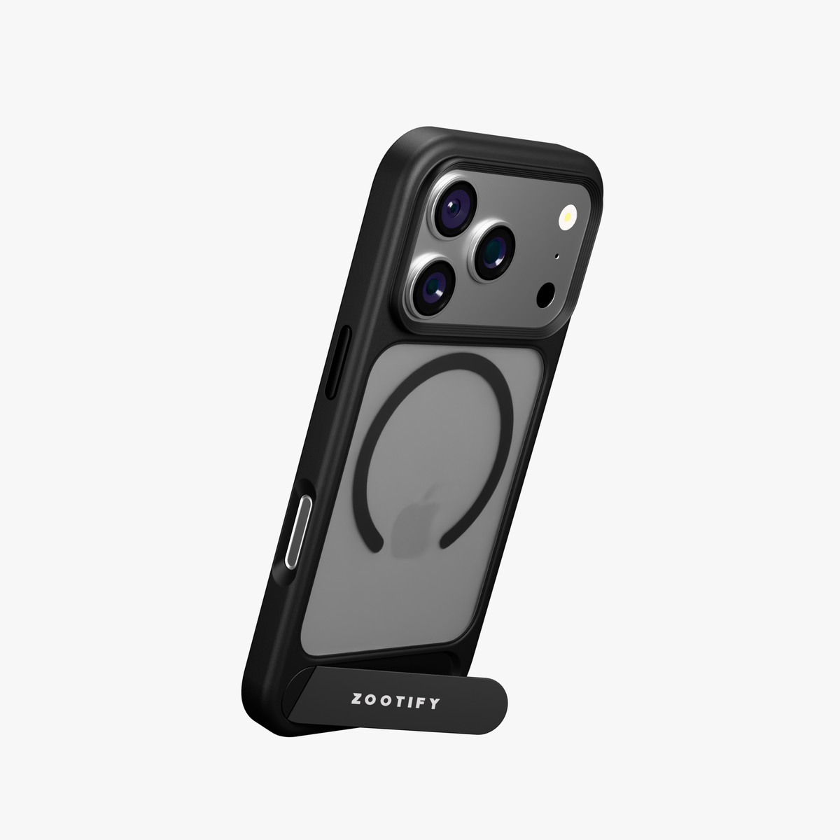 Frostand – Black Frosted MagSafe Case Cover with Kickstand for iPhone 18 Pro Max