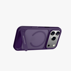 Frostand – Purple Frosted MagSafe Case Cover with Kickstand for iPhone 18 Pro