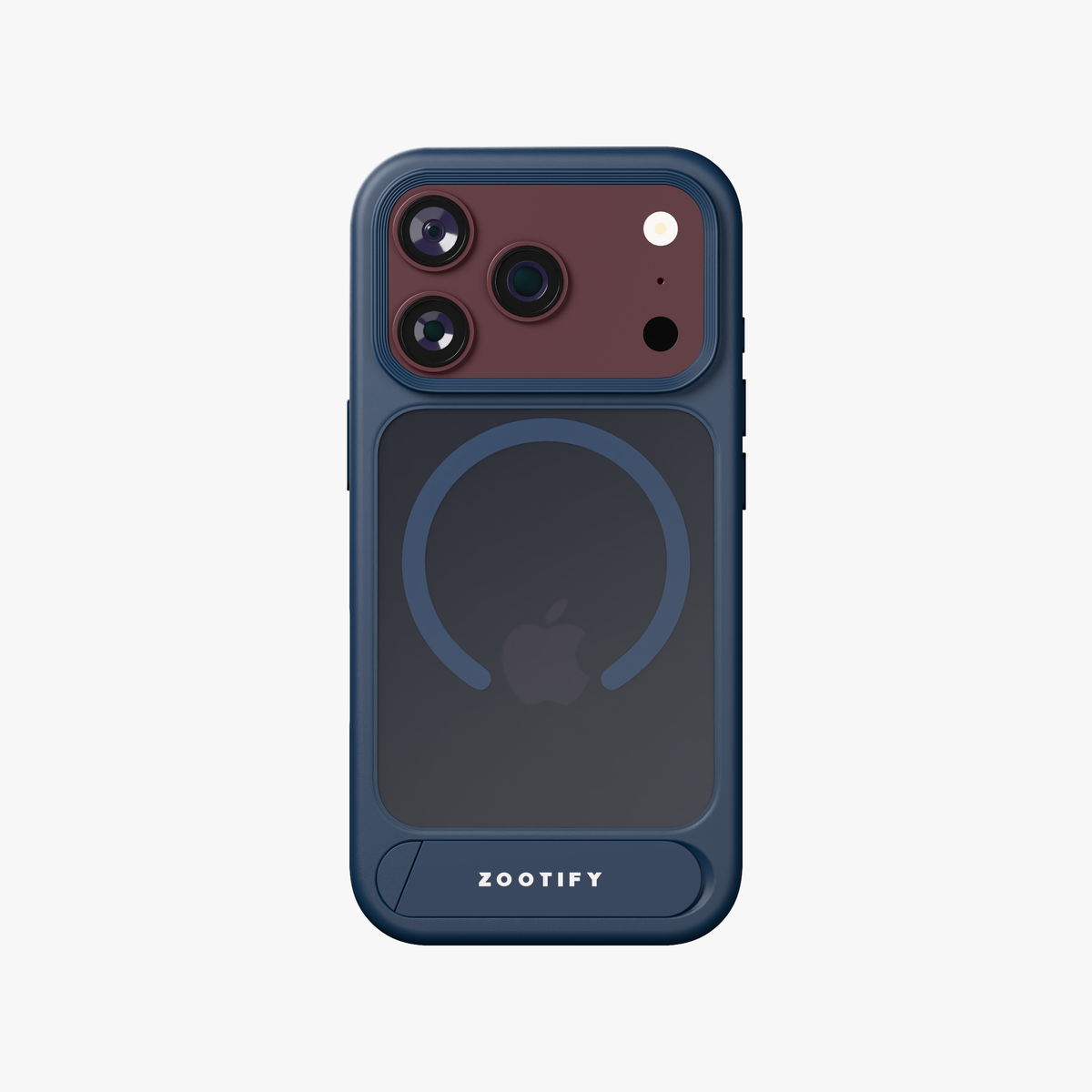 Frostand – Blue Frosted MagSafe Case Cover with Kickstand for iPhone 18 Pro