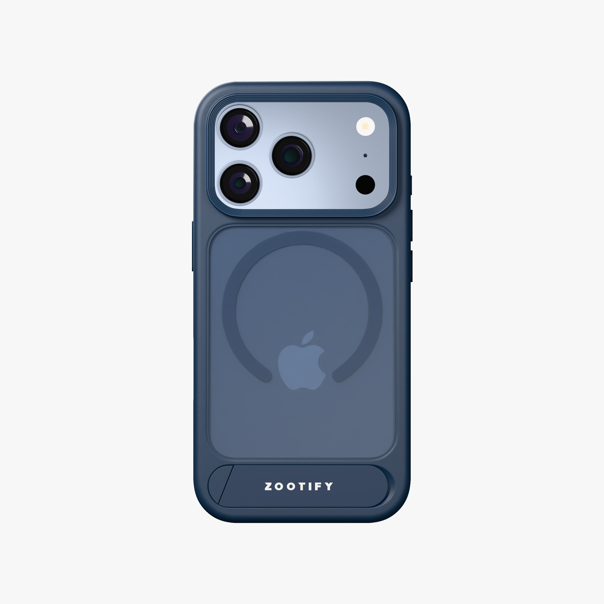 Frostand – Blue Frosted MagSafe Case Cover with Kickstand for iPhone 18 Pro