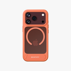 Frostand – Orange Frosted MagSafe Case Cover with Kickstand for iPhone 18 Pro