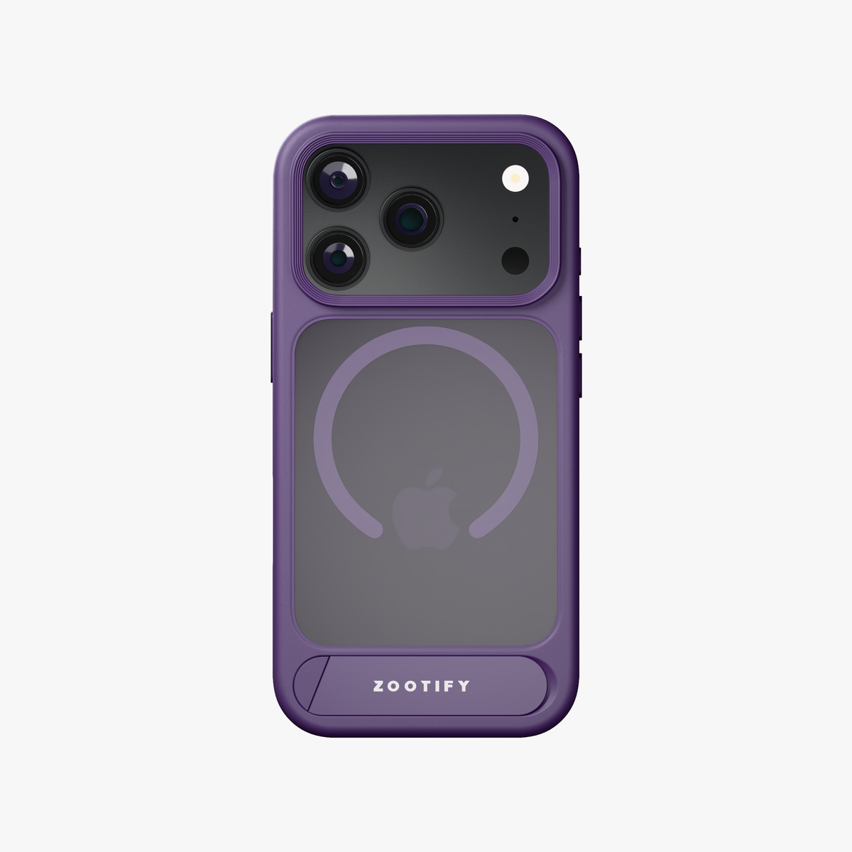 Frostand – Purple Frosted MagSafe Case Cover with Kickstand for iPhone 18 Pro Max