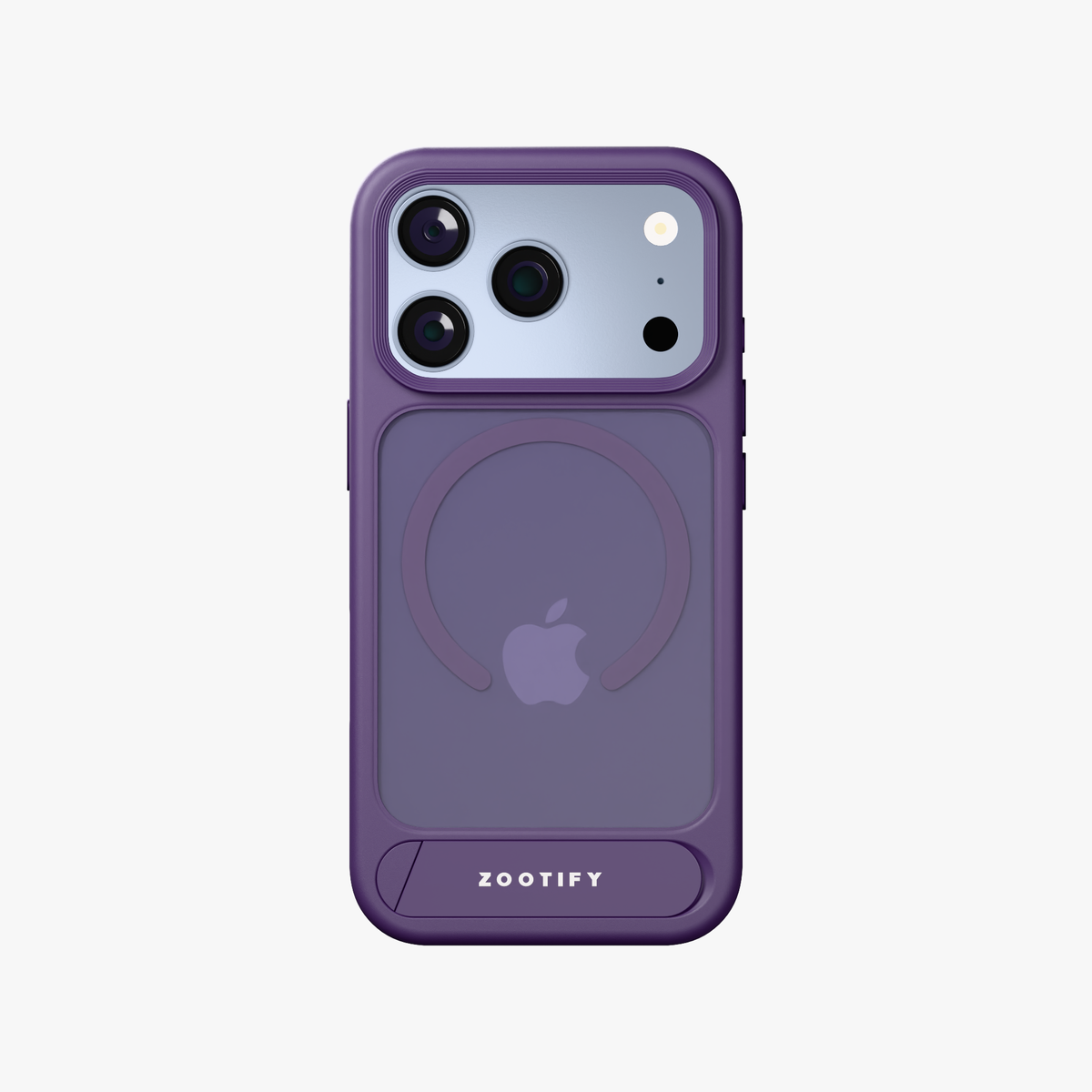 Frostand – Purple Frosted MagSafe Case Cover with Kickstand for iPhone 18 Pro