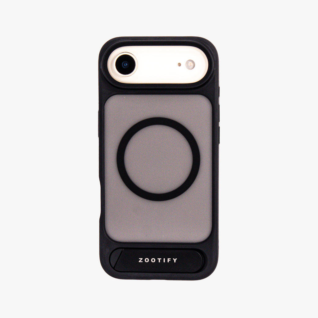 Frostand – Black Frosted MagSafe Case Cover with Kickstand for iPhone 17 Air