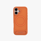 Frostand – Orange Frosted MagSafe Case Cover with Kickstand for iPhone 17