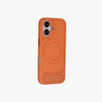 Frostand – Orange Frosted MagSafe Case Cover with Kickstand for iPhone 17