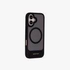Frostand – Black Frosted MagSafe Case Cover with Kickstand for iPhone 17
