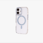 Ironclad – Transparent Blue MagSafe Case Cover for iPhone 17