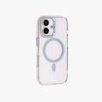 Ironclad – Transparent Blue MagSafe Case Cover for iPhone 17