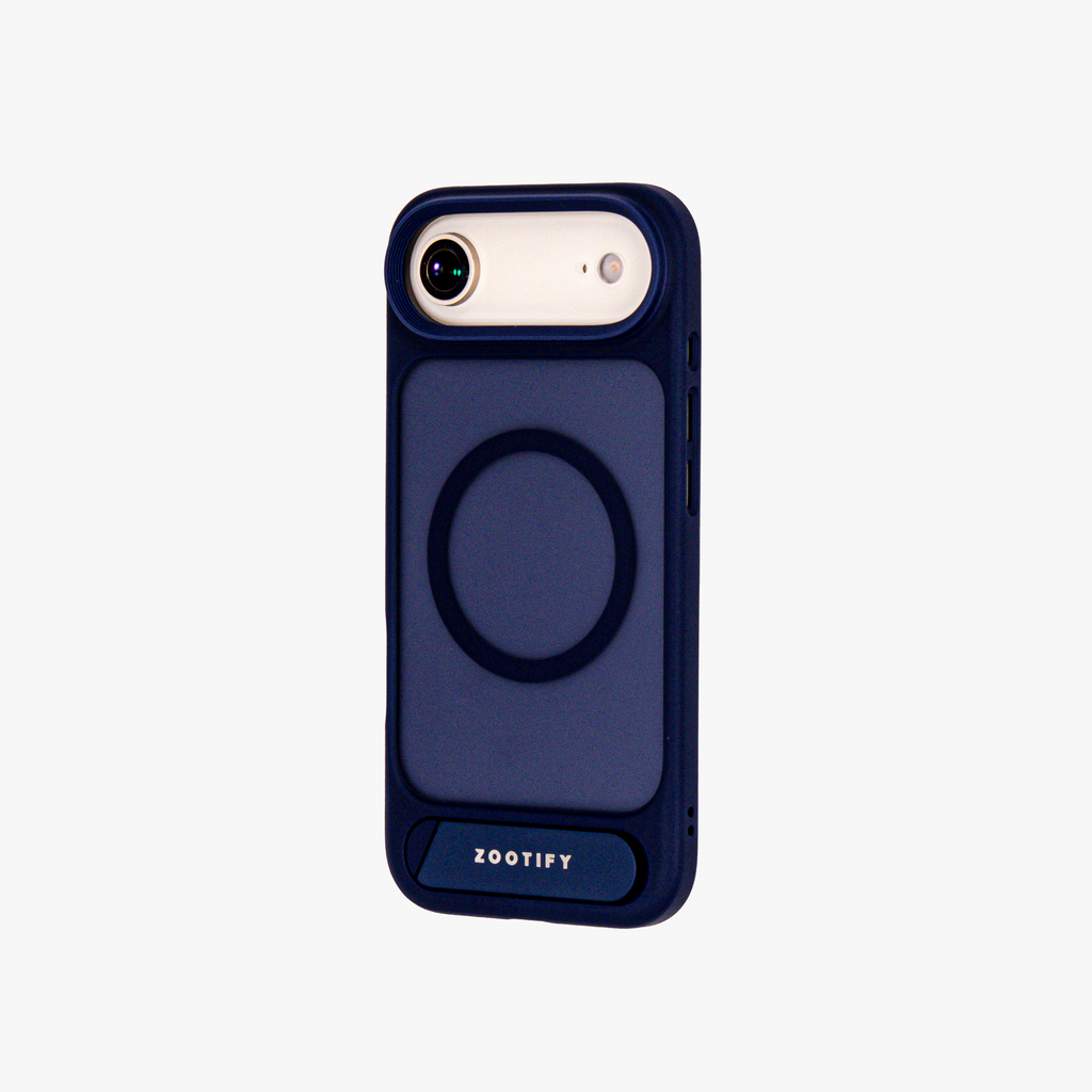 Frostand – Blue Frosted MagSafe Case Cover with Kickstand for iPhone 17 Air