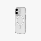 Ironclad – Transparent Silver MagSafe Case Cover for iPhone 17