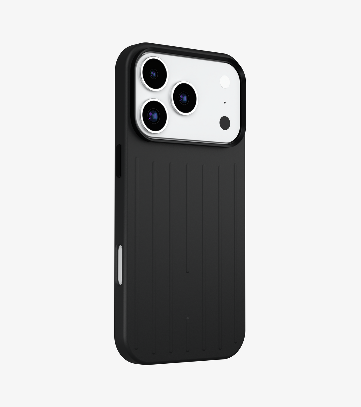 Ridge – Black Premium Modern Leather-texture MagSafe Case Cover for iPhone 18 Pro Max