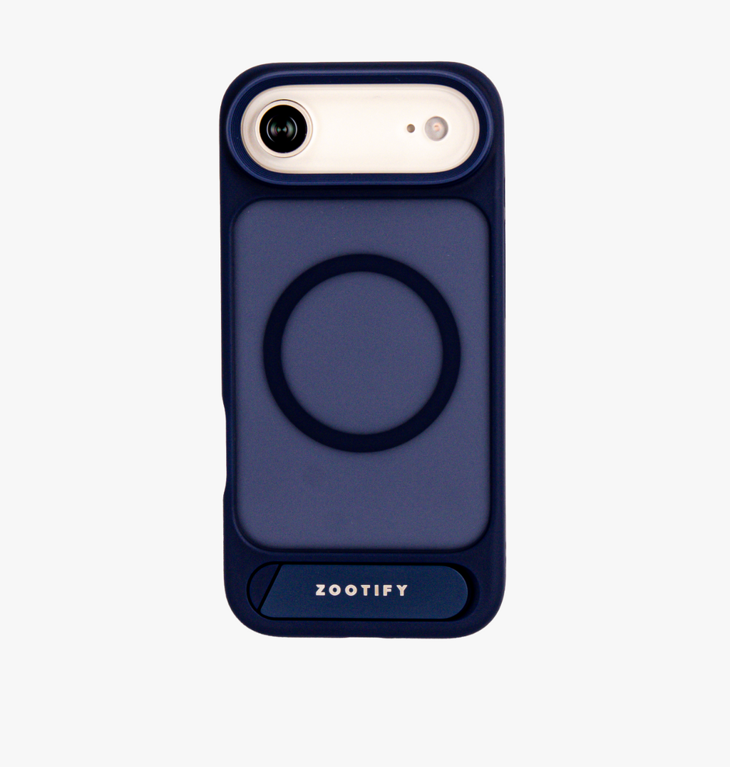 Frostand – Blue Frosted MagSafe Case Cover with Kickstand for iPhone 17 Air