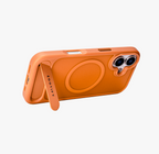 Frostand – Orange Frosted MagSafe Case Cover with Kickstand for iPhone 17