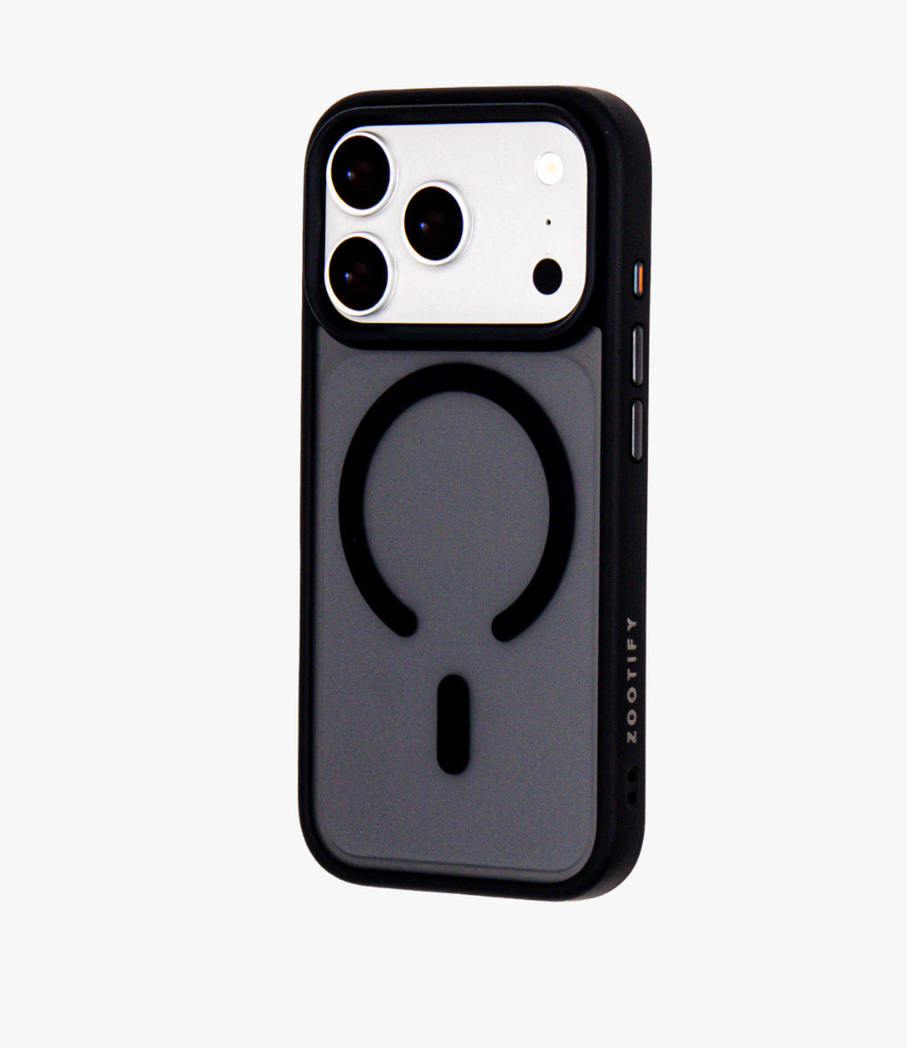 Haze  – Black Frosted Premium MagSafe Case Cover for iPhone 17 pro