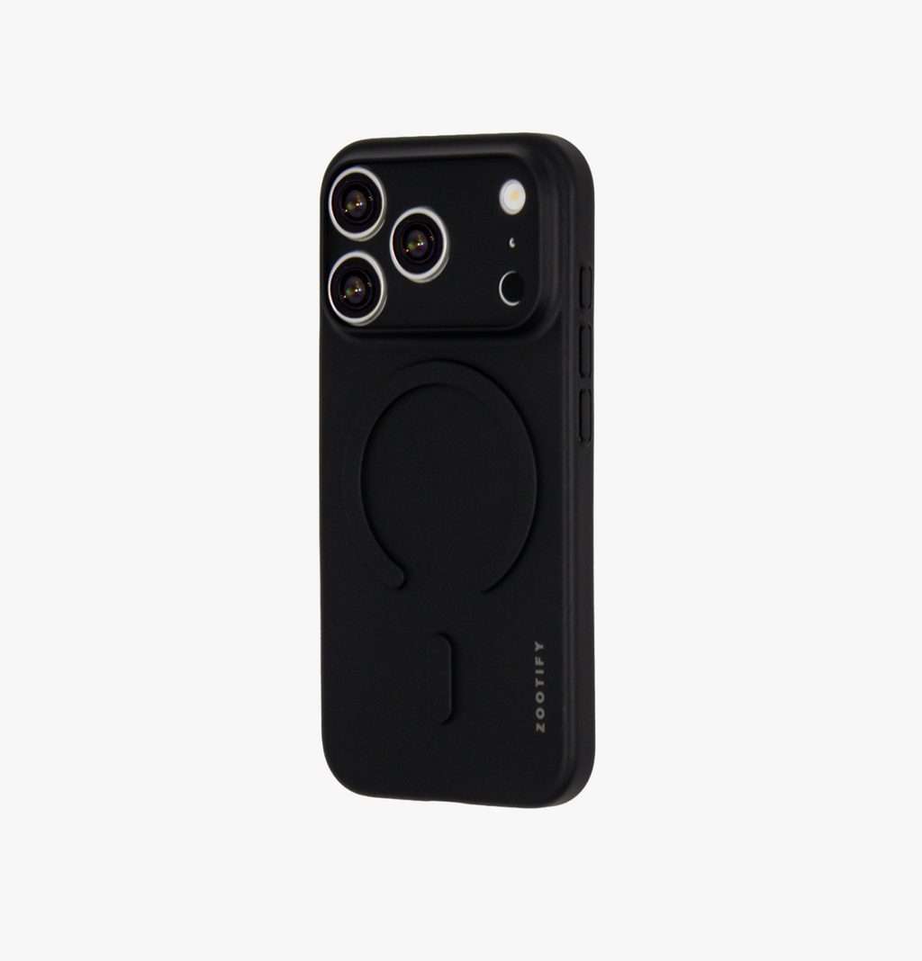 Textura – Black PaperFeel MagSafe Case Cover for iPhone 17 pro