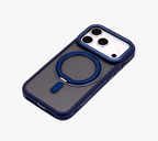 Orbit Grip – Blue O-Stand MagSafe case cover for iPhone 17 pro