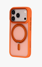 Orbit Grip – Orange O-Stand MagSafe case cover for iPhone 17 pro