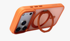 Orbit Grip – Orange O-Stand MagSafe case cover for iPhone 17 pro