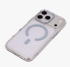 Ironclad – Transparent Blue MagSafe Case Cover for iPhone 17 Pro Max