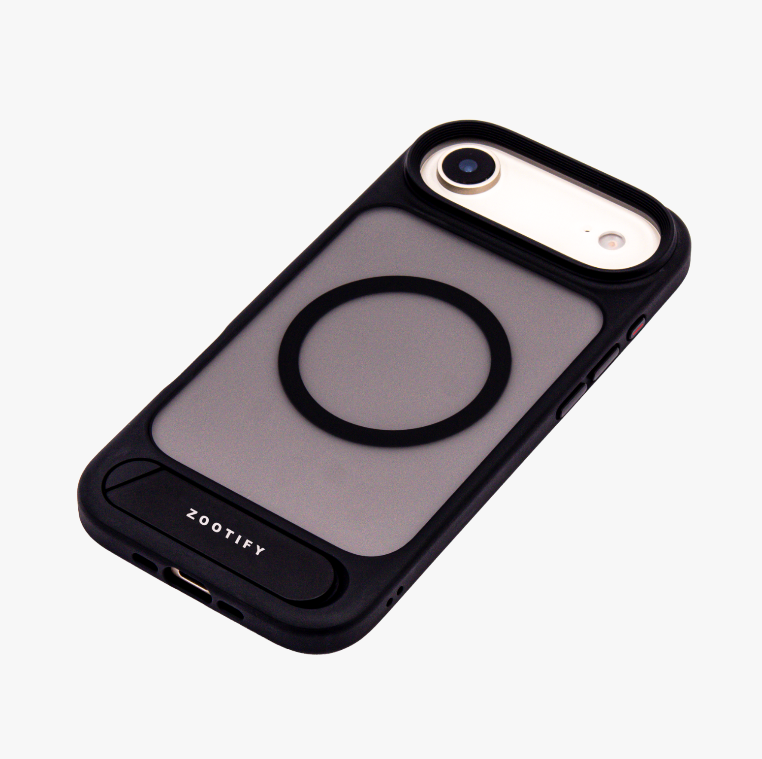 Frostand – Black Frosted MagSafe Case Cover with Kickstand for iPhone 17 Air