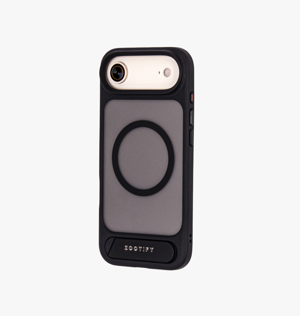 Frostand – Black Frosted MagSafe Case Cover with Kickstand for iPhone 17 Air