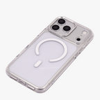 Ironclad – Transparent Silver MagSafe Case Cover for iPhone 17 Pro Max