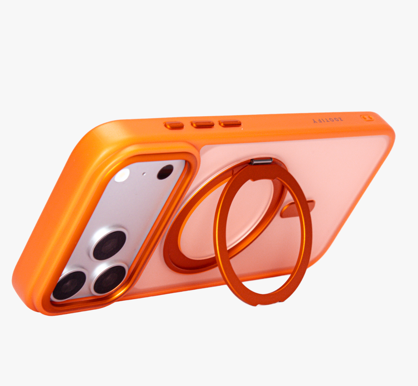 Orbit Grip – OrangeO-Stand MagSafe case cover for iPhone 17 Pro Max