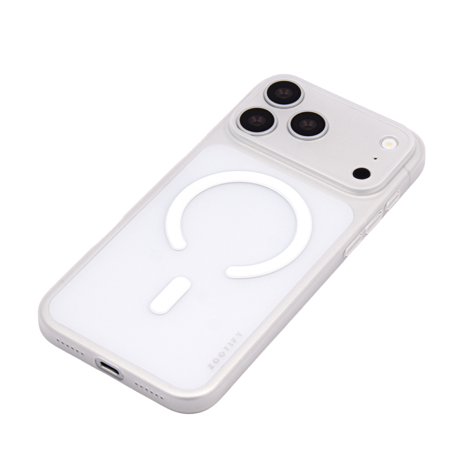 Textura – White PaperFeel MagSafe Case Cover for iPhone 17 Pro Max