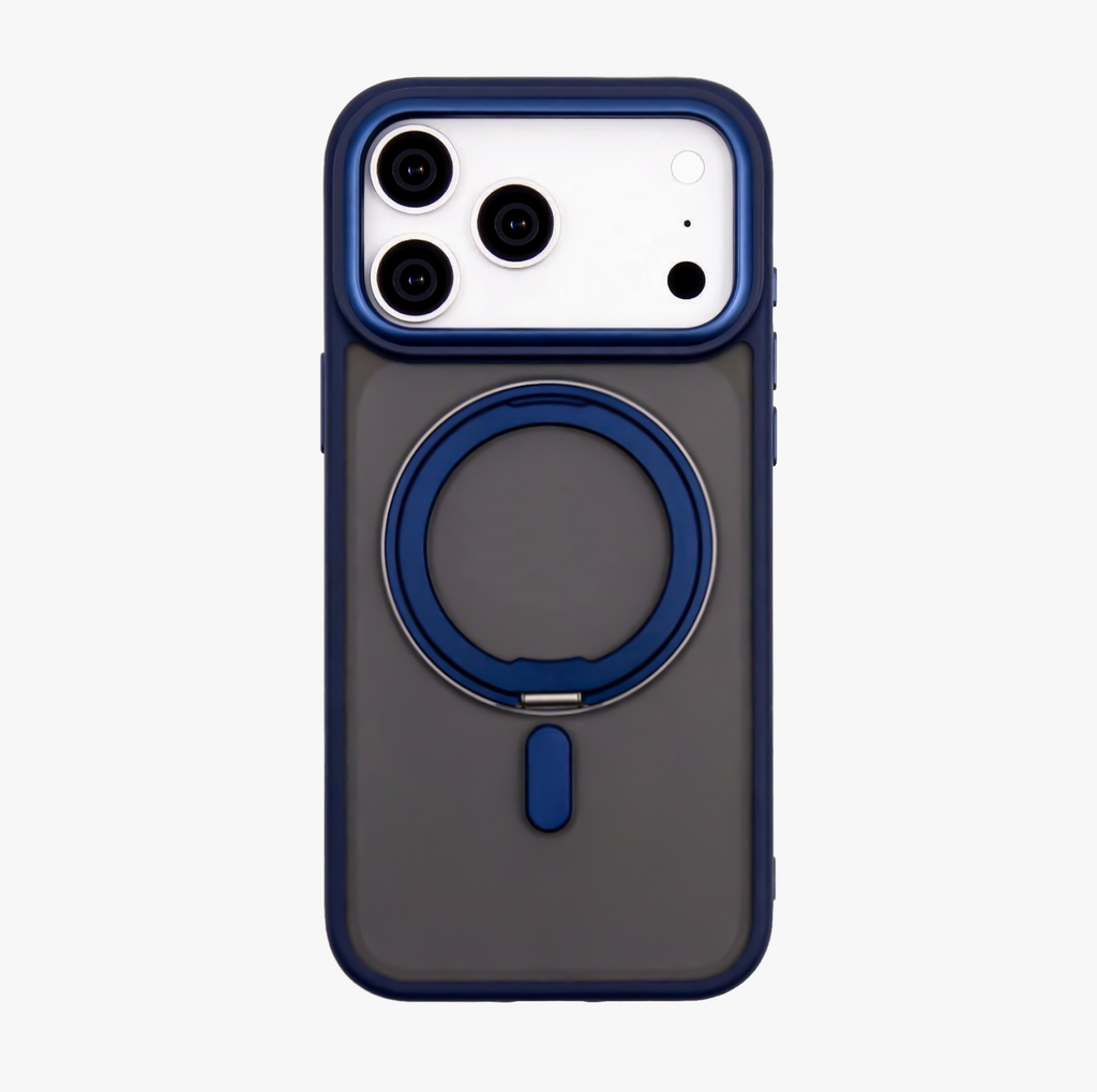 Orbit Grip – Blue O-Stand MagSafe case cover for iPhone 17 Pro Max