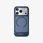 Frostand – Blue Frosted MagSafe Case Cover with Kickstand for iPhone 18 Pro