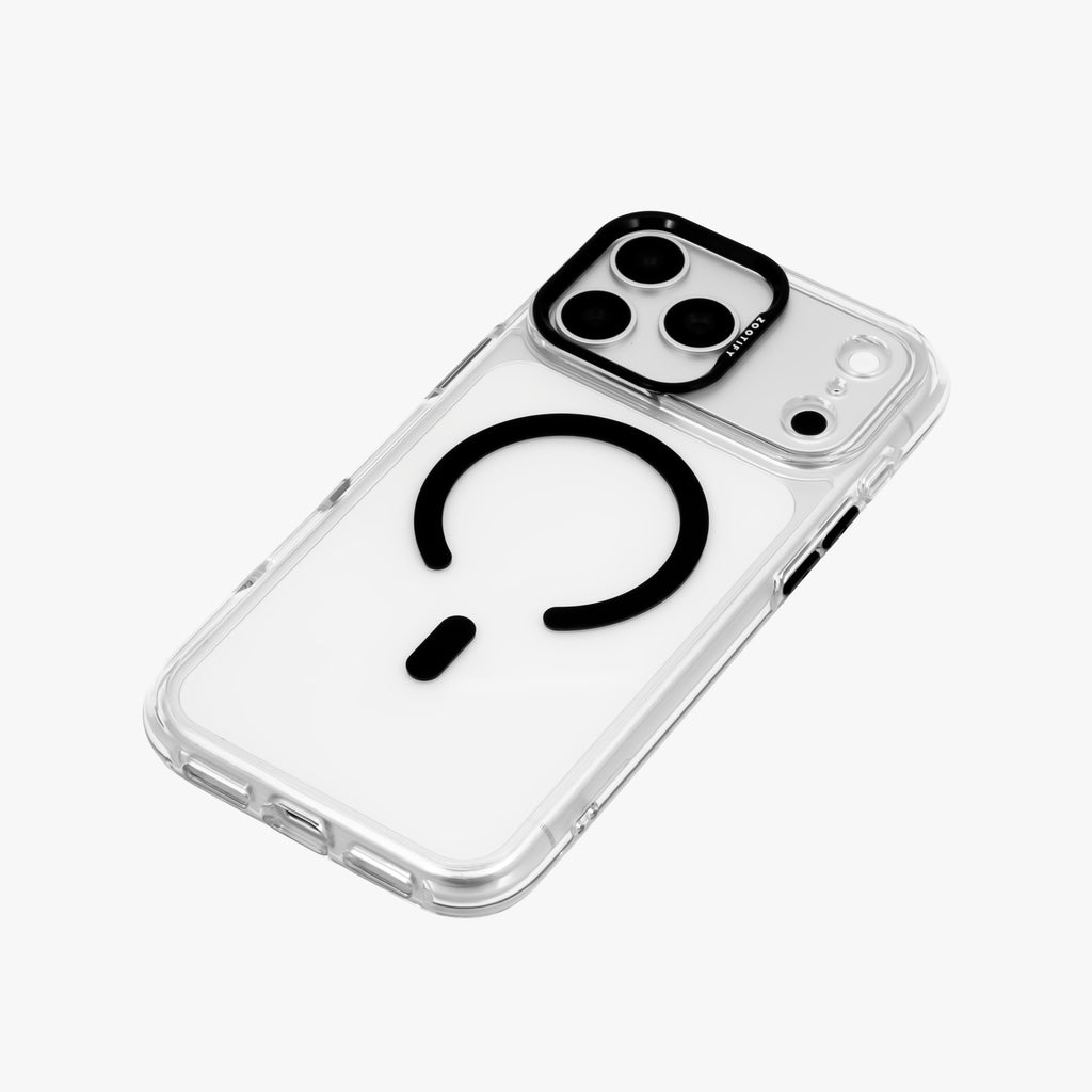 Ironclad – Transparent Black MagSafe Case Cover for iPhone 17 Pro Max