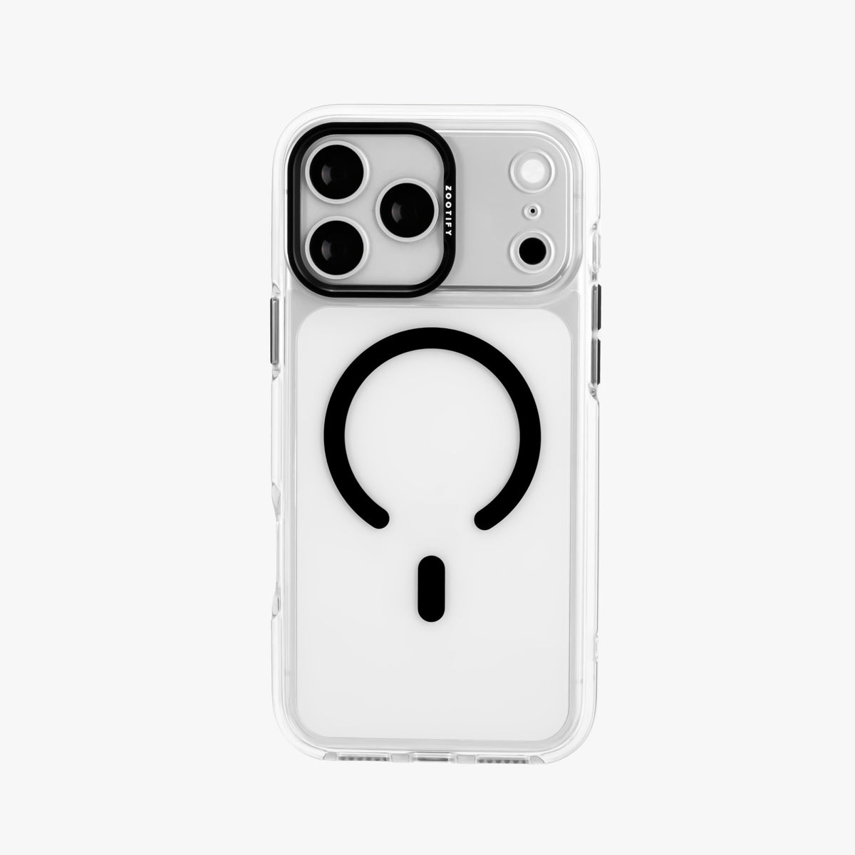 Ironclad – Transparent Black MagSafe Case Cover for iPhone 17 Pro Max