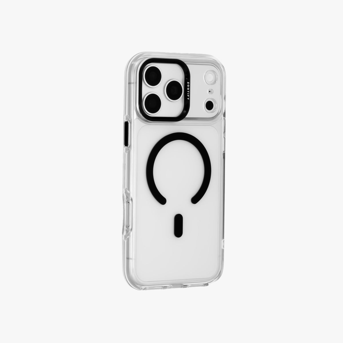 Ironclad – Transparent Black MagSafe Case Cover for iPhone 17 Pro Max