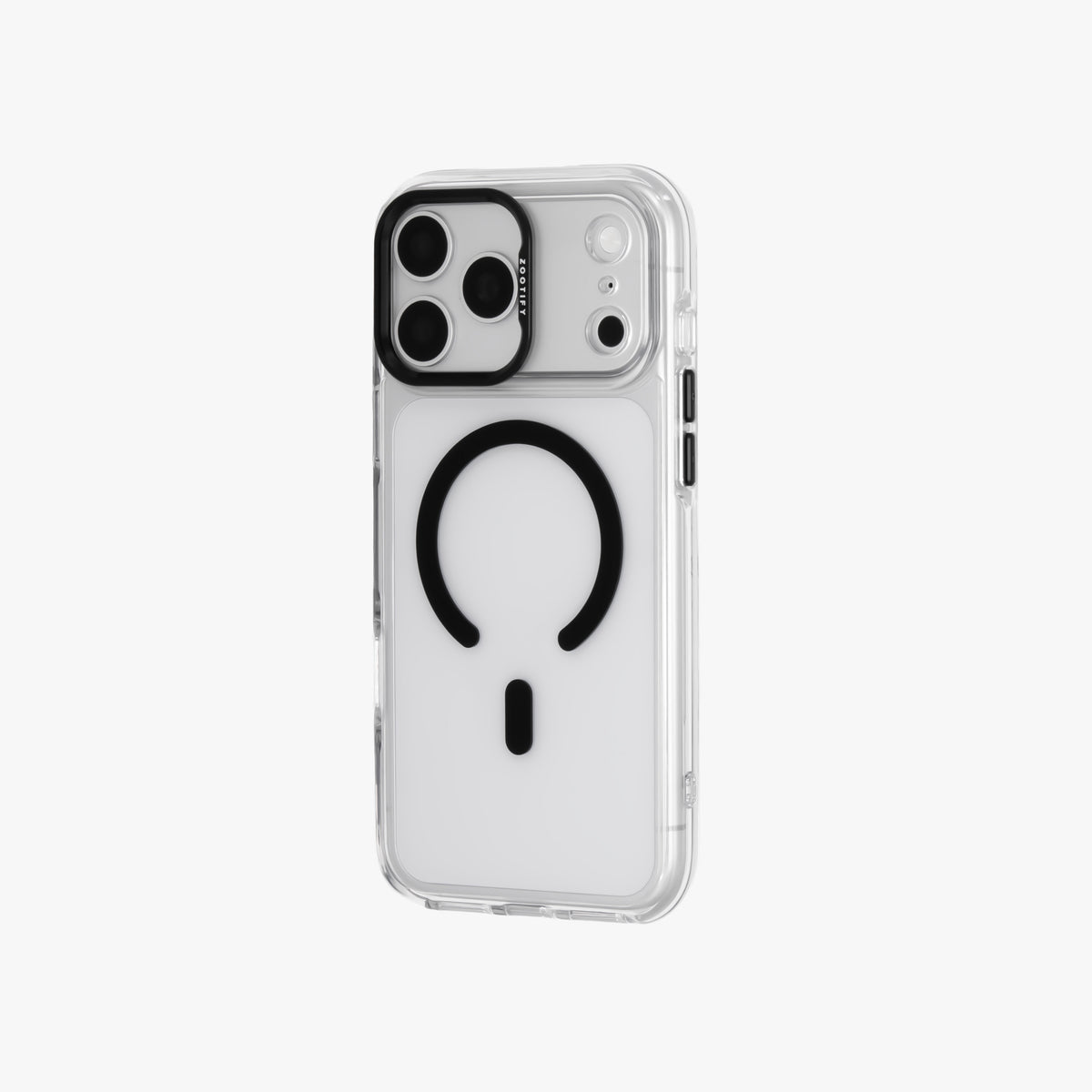 Ironclad – Transparent Black MagSafe Case Cover for iPhone 17 Pro Max