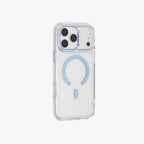 Ironclad – Transparent Blue MagSafe Case Cover for iPhone 17 pro