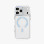 Ironclad – Transparent Blue MagSafe Case Cover for iPhone 18 Pro Max