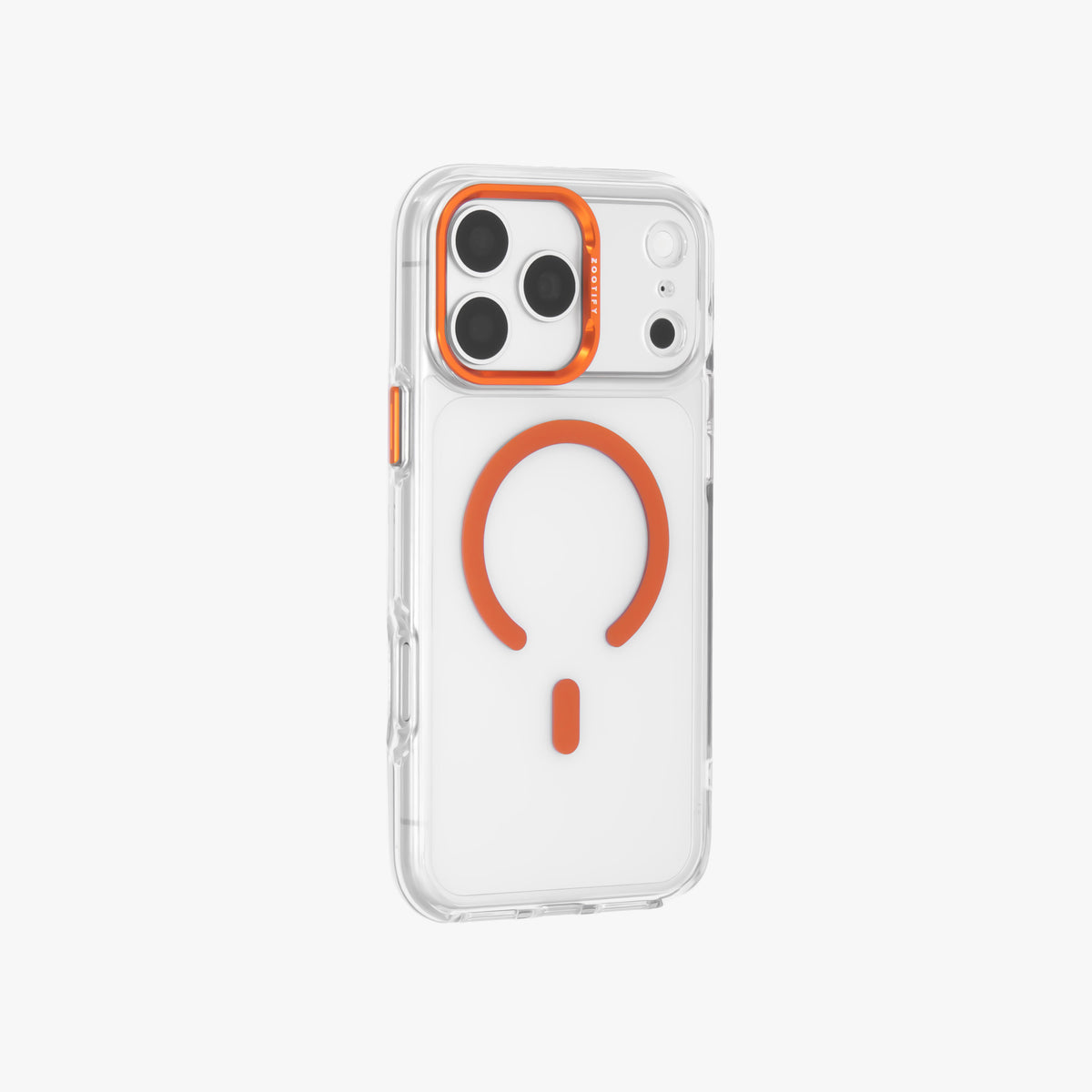 Ironclad – Transparent Orange MagSafe Case Cover for iPhone 17 Pro Max