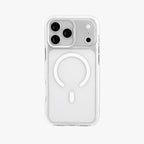 Ironclad – Transparent Silver MagSafe Case Cover for iPhone 18 Pro Max