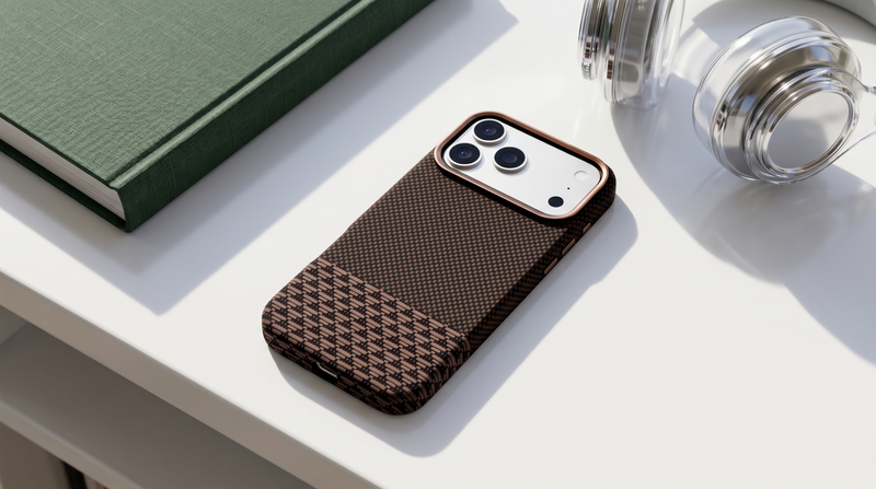 Monarch – Brown Trending Premium MagSafe Case Cover for iPhone 18 pro mobile banner 1