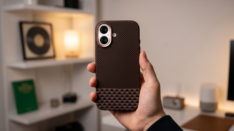 Monarch – Brown Trending Premium MagSafe Case Cover for iPhone 17 mobile banner 1