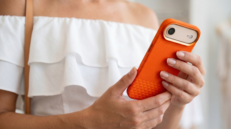 Monarch – Orange Trending Premium MagSafe Case Cover for iPhone 17 Air mobile banner 1