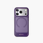 Frostand – Purple Frosted MagSafe Case Cover with Kickstand for iPhone 18 Pro
